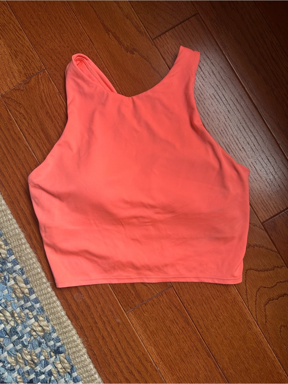 Athleta Conscious Crop Coral XS